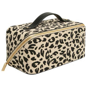 Alice Wheeler London Zugkoffer mit Animal-Print – Hellleopard/Schwarz