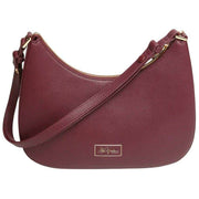Alice Wheeler London Ascot Umhängetasche – Beerenrot