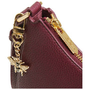Alice Wheeler London Ascot Umhängetasche – Beerenrot