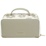 Alice Wheeler London Floral Mini Train Case – Pistaziengrün