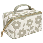 Alice Wheeler London Floral Mini Train Case – Pistaziengrün
