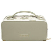 Alice Wheeler London Floral Train Case – Pistaziengrün