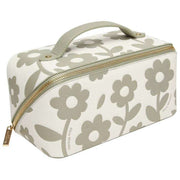 Alice Wheeler London Floral Train Case – Pistaziengrün