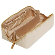 Alice Wheeler London Luxuriöser kleiner Zugkoffer – Steinbeige