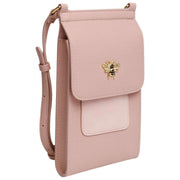 Alice Wheeler London Mini Bloomsbury Umhängetasche – Rosa