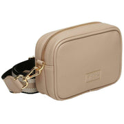 Alice Wheeler London Mini Mayfair Camera Crossbody Bag - Stone Beige