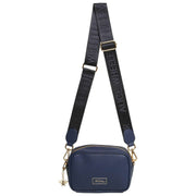 Alice Wheeler London Mini Soho Kamera-Umhängetasche – Marineblau