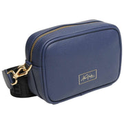 Alice Wheeler London Mini Soho Kamera-Umhängetasche – Marineblau