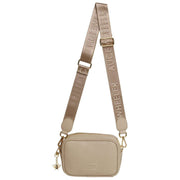 Alice Wheeler London Mini Soho Kamera-Umhängetasche – Steinbeige