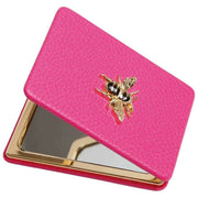 Alice Wheeler London länglicher Taschenspiegel – Hot Pink