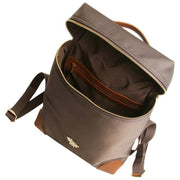Alice Wheeler London Shoreditch Primrose Leichter Rucksack – Schokoladenbraun
