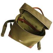 Alice Wheeler London Shoreditch Primrose Leichter Rucksack – Olivgrün