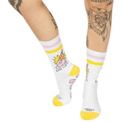 American Socks Loser Mid High Socks - White