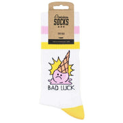 American Socks Loser Mid High Socks - White