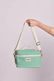 Hindbag Igor Lunchtasche – Grüne Streifen