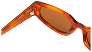 MessyWeekend Hart Blue Light Sun Lesebrille – Braune Lava