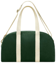 Hindbag Charlie Bowlingtasche – Samt, Kieferngrün