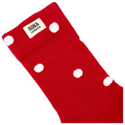 Roka Wimbledon Crew Socken – Scarlet Red Dot