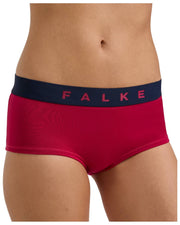 Falke Daily Comfort Print 2er-Pack Hipster-Slips – Rot/Schwarz