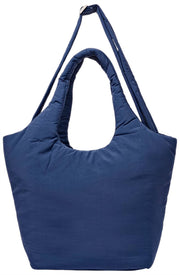 Roka Oxford Medium Taslon Umhängetasche – Tiefes Kobaltblau