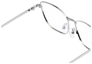 MessyWeekend Meryl Blaulicht-Lesebrille – Klar/Silber