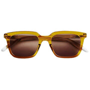 Barner Holly Glossy Sunglasses - Ecru Olive Green/Cocoa Brown