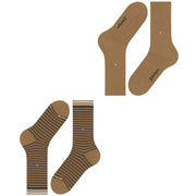 burlington-everyday-stripe-2-pack-socks---brown-sugar-beige-34598119