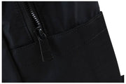 Fred Perry Crinkle-Nylon-Rucksack – Schwarz