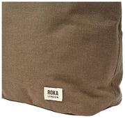 Roka Hoxton Große Umhängetasche aus Baumwollcanvas – Ranger Green