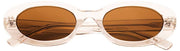 MessyWeekend Lola Blue Light Sun Lesebrille – Braun/Paloma Beige