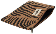 Hindbag Ema Medium Reißverschlusstasche – Zebra Cinnamon Brown