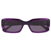 Botaniq Chunky Slim Square Sunglasses - Purple