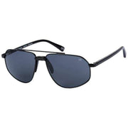 Botaniq Stylish Double Bridge Sunglasses - Black