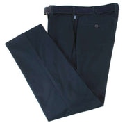 BRUHL Montana Four Seasons Pima Cotton Pants - Marine Navy