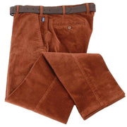 BRUHL Parma B Genua Cord Trousers - Rust Brown