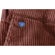 BRUHL Parma B Genua Cord Trousers - Rust Brown