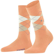 Burlington Basic-Geschenkbox-Socken – Orange/Schwarz
