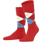 Burlington Basic-Geschenkbox-Socken – Rot/Marineblau