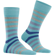 Burlington Blackpool Socken – Key Largo Blau