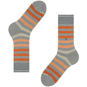 Burlington Blackpool Socken – Mondgrau