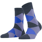 Burlington Bonnie Short Socks - Dark Blue Mel