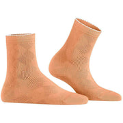 Burlington Kurze Chelsea-Socken – Pfirsichorange