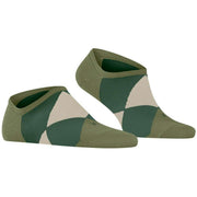 Burlington Clyde Sneaker-Socken – Salvia Green