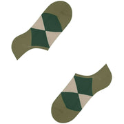 Burlington Clyde Sneaker-Socken – Salvia Green