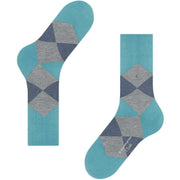 Burlington Clyde Socken – Key Largo Blau
