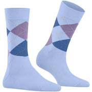 Burlington Covent Garden Socken – Himmelblau