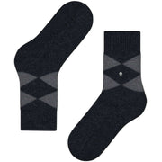 Burlington Gemütliche Slipper-Socken – Schwarz