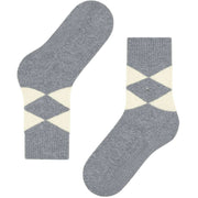 Burlington Gemütliche Slipper-Socken – Graumeliert