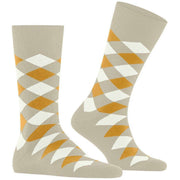Burlington Danny Socken – Zementbeige