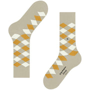 Burlington Danny Socken – Zementbeige